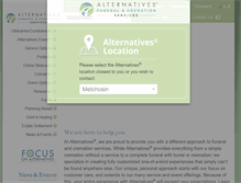 Tablet Screenshot of myalternatives.ca